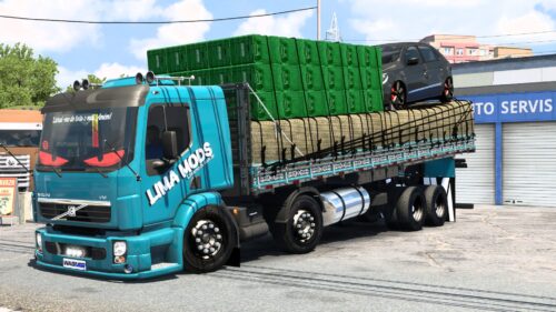 Volvo VM Bi-Truck 8x2 Modfy